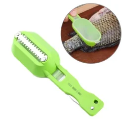 TD® Fish Sccaler 19cm rostfritt stål scaler Fish Scale Organizer