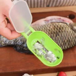 TD® Fish Sccaler 19cm rostfritt stål scaler Fish Scale Organizer