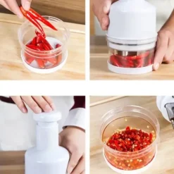 TD® hand vitlökspress för chili, vitlök och lök köksredskap Rostfri vitlökspress