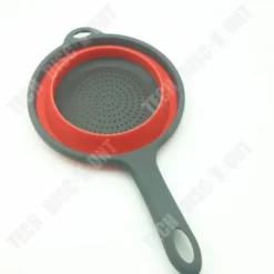 TD® Hopfällbar plastköksdurkslag med handtag Fruktkorg Diskavlopp Köksredskap