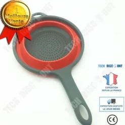 TD® Hopfällbar plastköksdurkslag med handtag Fruktkorg Diskavlopp Köksredskap