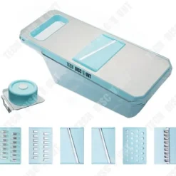 TD® Multifunktion grönsaksskärare tvätt grönsaksavrinning rostfritt stål skäranordning rivjärn rivare rivjärn artefac