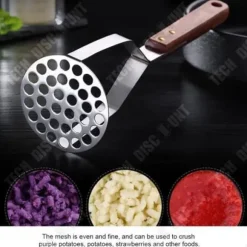 TD® SUS304 rostfritt stål manuell pressad potatispresskvarn Hushållsredskap - HALS