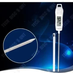 TD termometer kök bakverk professionell ugn sond flytande socker rostfritt stål kola rostfritt redskap tillbehör tempera E30269