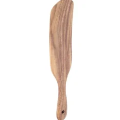 Teak Spatel Platt Form Livsmedelsgodkänd Trä Matlagningsspatel För Hemkök Matlagning (29x5,5cm)