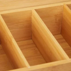 Teaskrin, Bambu, 9x37x20 cm, Natur