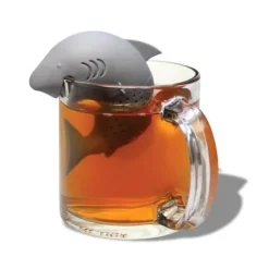 Teboll - Haj - Silikon - Rolig - 8x9x4,5 cm