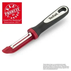 TEFAL Peeler för mjuka skinn K2074014 svart och röd