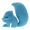 Teinfuser - Ekorr - Silikon - Blå - Lätt att rengöra - 69x71x25mm