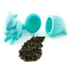Teinfuser - 8sanone - Ekorre - Livsmedelsklassad silikon - 7cm x 7cm x 3cm - Unisex