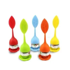 Tekanna - Deco Maison - Blad - Rostfritt stål - Grön - Kökstillbehör