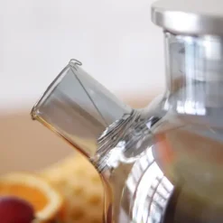 Tekanna 950 ml Wilmax termoglas grå färg