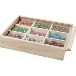 Telåda av Kejsarträ och Plexiglas 17x13x3,5 cm 1 st