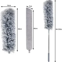 Teleskopisk Dammvippa - 2-delar