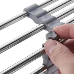 Teleskopisk Durkslag för Grönsaker & Disk