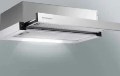 Teleskopisk köksfläkt 50cm Inox BT-233