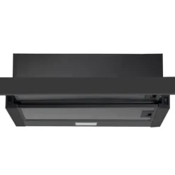 Teleskopisk köksfläkt 50cm svart BT-238