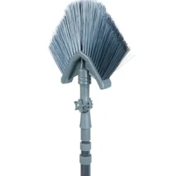 Teleskopisk kvast för damm och spindelnät, triangulär, 140-327 cm