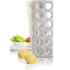 TELLIER - Rundblommig raviolibricka, 12...