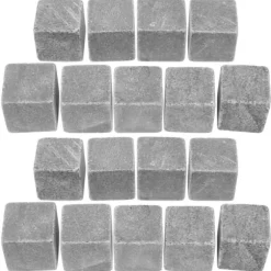 Återanvändbara whiskystenar - set med 9, perfekt för att kyla vin och drycker