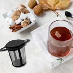 Återanvändbart tefilter för tekanna och teservis Fackelmann