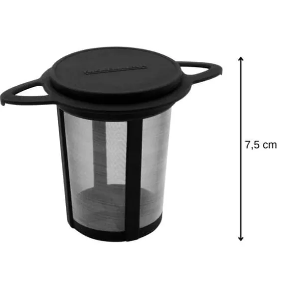 Återanvändbart tefilter för tekanna och teservis Fackelmann