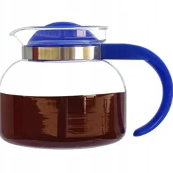 TERMISIL GLASKANNA 1,3L FÖR KAFFE, TE, ÖRTER, KAYA, VÄRMETÅLIG, POLSK