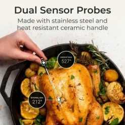 Termometer - MEATER SE - Bluetooth - App med realtidsuppdateringar - 1 styck