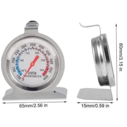 Termometer Ugn Spis rostfritt stål Temperaturmätare köksredskap