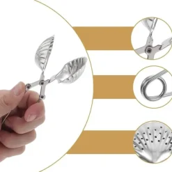 Tesil - Rostfritt Stål - Snäckformad