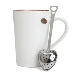 Tesil Hjärta i Rostfritt