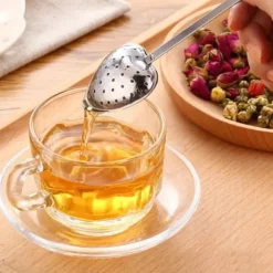 Tesil Hjärta i Rostfritt