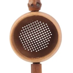 Tesilar Naturligt bambu-tefilter Köksredskap för te (hål i bambustång)