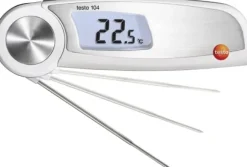 testo testo 104 Termometer (HACCP) Kalibrerad (ISO) Mätområde temperatur -50 till 250 °C Sensortyp NTC Överensstämmer med HACCP (livsmedelssäkerhet) | CDON