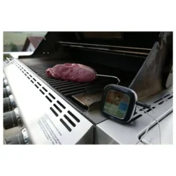 TFA Dostmann 14.1509.01 Grilltermometer Övervakning av kärntemperatur, med touchscreen, Kabelsensor Stek, Grillad mat