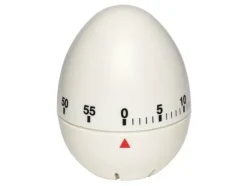 TFA-Dostmann 38.1002, Digital äggklocka, Vit, 60 min, 60 mm, 60 mm, 74 mm