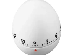 TFA-Dostmann 38.1002, Digital äggklocka, Vit, 60 min, 60 mm, 60 mm, 74 mm