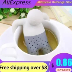 Téfilter - Silikon - Gubbe - Infuserfilter - Söt - Praktisk