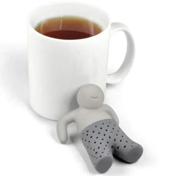 Téfilter - Silikon - Gubbe - Infuserfilter - Söt - Praktisk