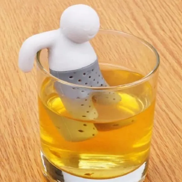 Téfilter - Silikon - Gubbe - Infuserfilter - Söt - Praktisk