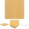 The Living Store Bordsskiva 40x40x1,5 cm bambu - Bordsskivor
