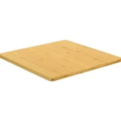 The Living Store Bordsskiva 40x40x1,5 cm bambu - Bordsskivor