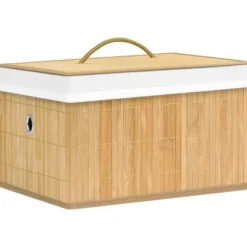 The Living Store Förvaringslådor bambu 4 st - Förvaringslådor