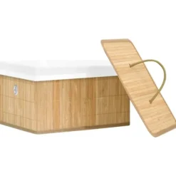 The Living Store Förvaringslådor bambu 4 st - Förvaringslådor