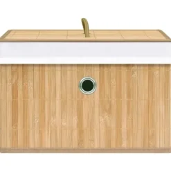 The Living Store Förvaringslådor bambu 4 st - Förvaringslådor