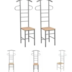 The Living Store Herrbetjänt 2 st metall - Herrbetjänter