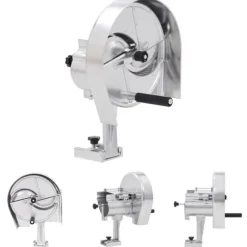 The Living Store Manuell grönsaksskärare silver 22x44,5 cm aluminium - Köksskivare