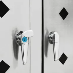 The Living Store Skjul till två sopkärl 240 L rostfritt stål - Ställningar till sopkärl