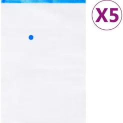 The Living Store Vakuumpåsar till kläder 3 storlekar 20 st - Förvaringspåsar för hemmet