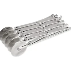 Thermohauser 5-delad degskärare i rostfritt stål med släta skärhjul 5,5 cm - 5000268805